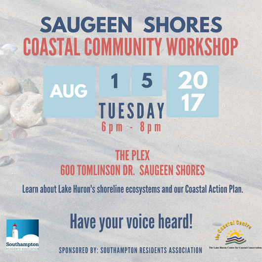Saugeen Shores Coastal Community Workshop